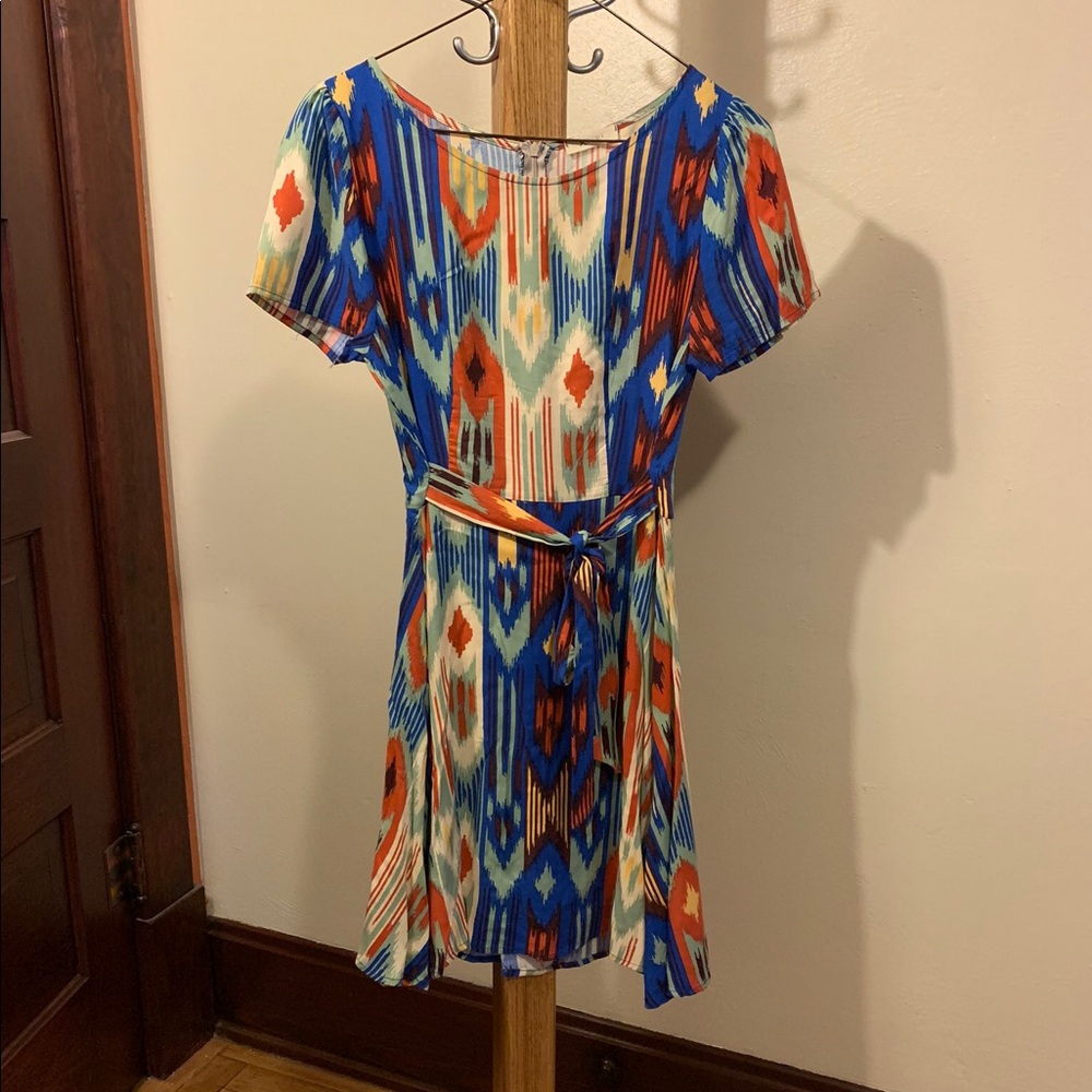 Everly Aztec Skater Dress
